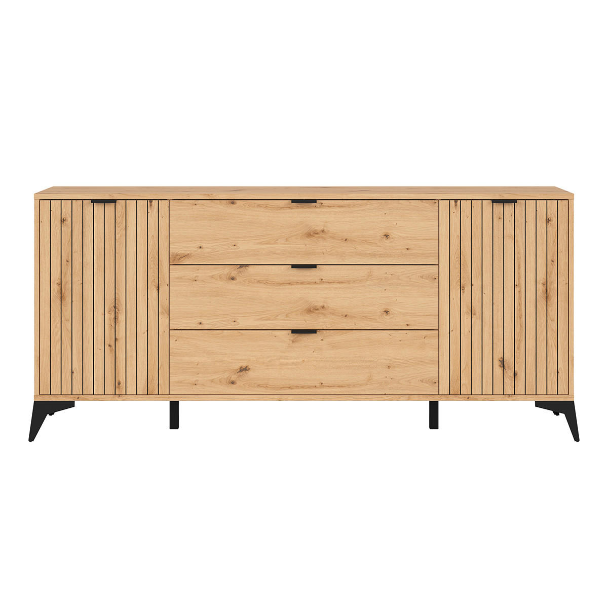SIDEBOARD Mao Holz - Braun, Holzwerkstoff (180/83/41cm) - Petits-meubles