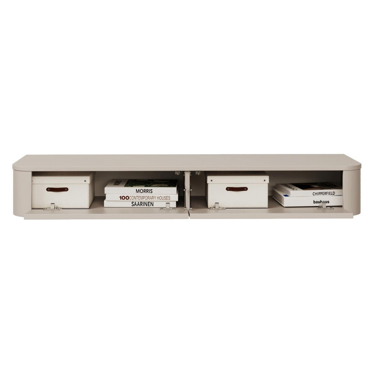 TV-BOARD Luvio Kaschmirgrau hängend 140/20/39 cm - Taupe, Holzwerkstoff (140/20/39cm) - Selsey