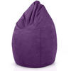 SITZSACK "Drop" 60x60x90cm - 220L - Lila, Textil (60/90/60cm) - Green Bean