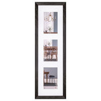 BILDERRAHMEN Fiorito Holzrahmen 3X10x15 cm, dunkelgrau - Grau, Holzwerkstoff (17.8/60.8/2.1cm) - walther design