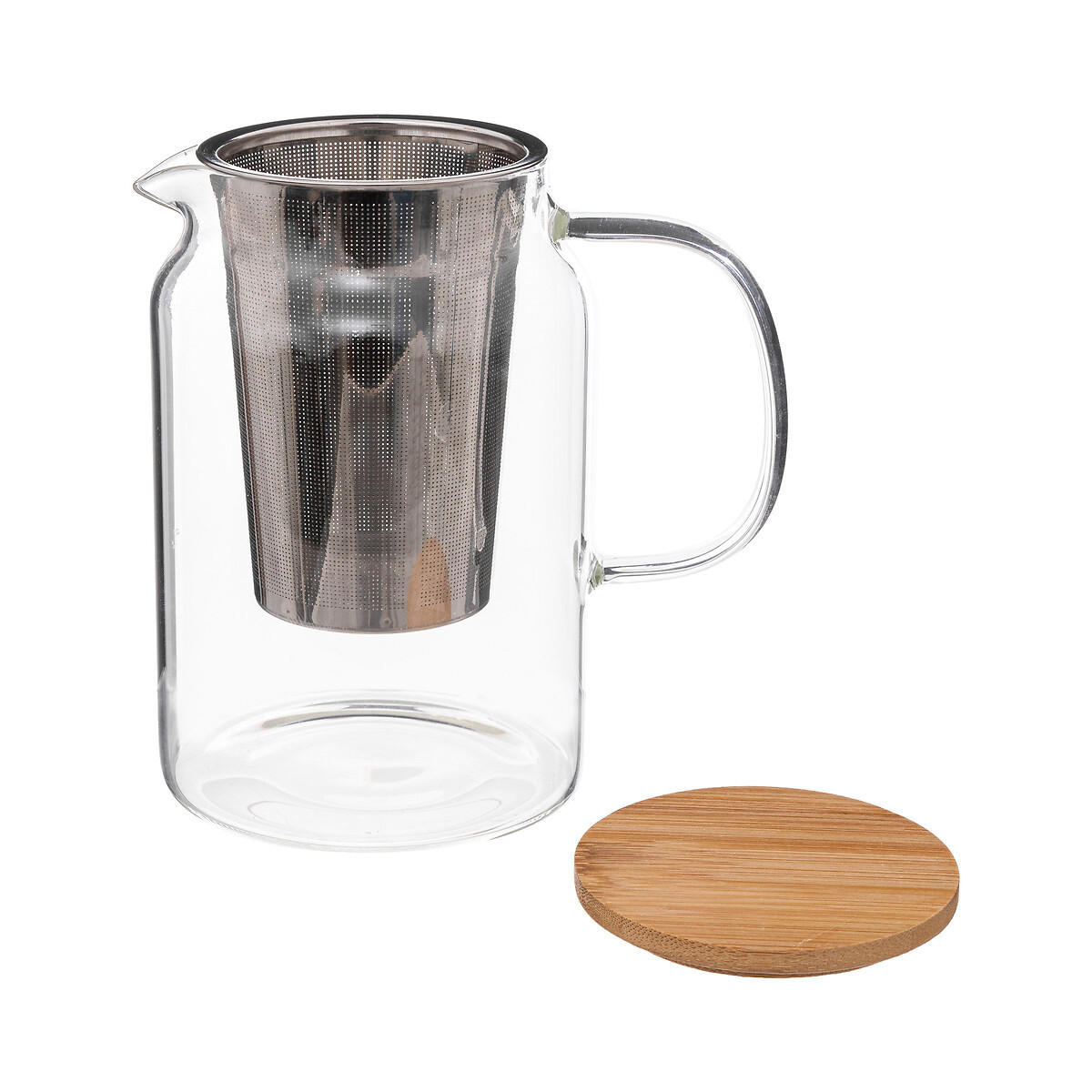 TEEKANNE Mia Transparent 900 ml 14,5/10/15,7 cm - Transparent, Glas (0.9L) - Secret de Gourmet