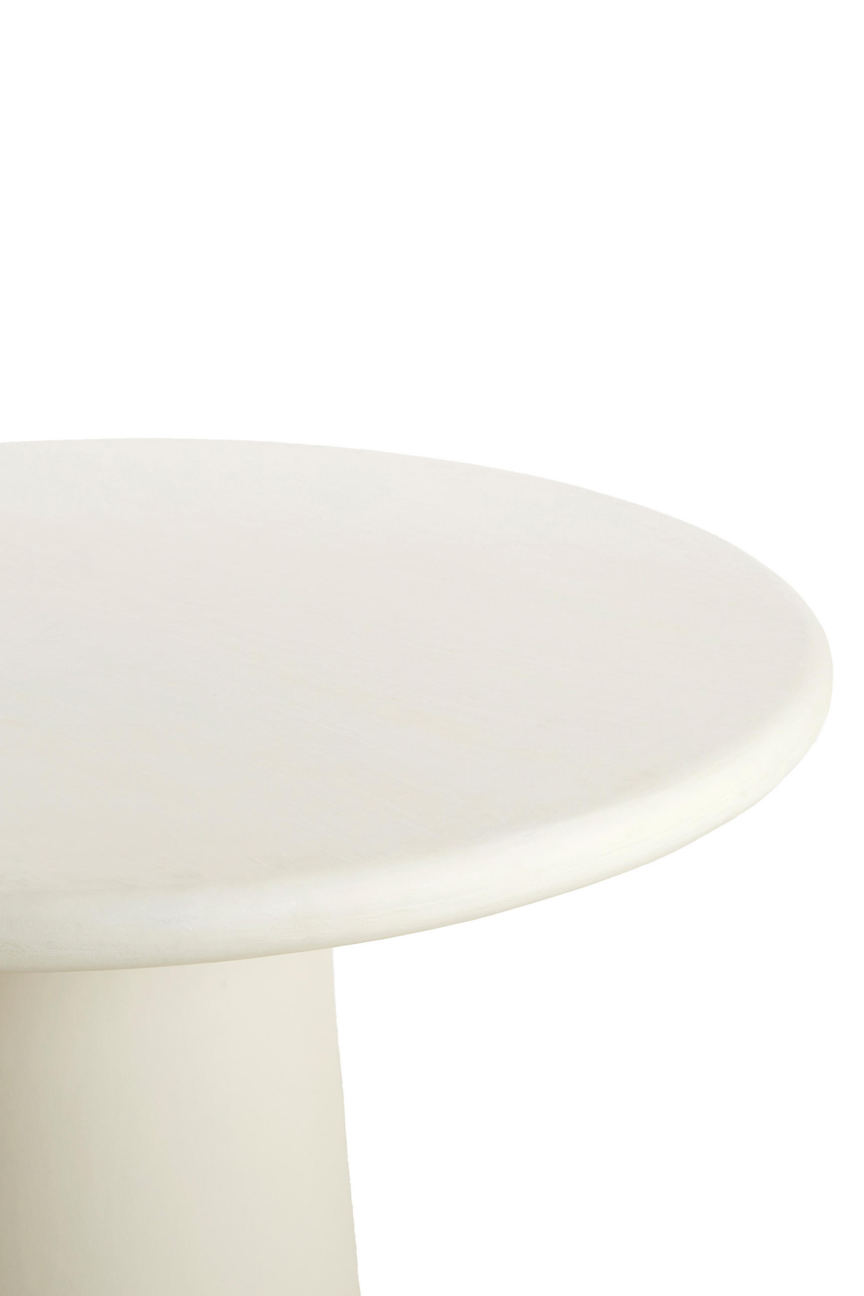 ESSTISCH Kulona Weiß Ø140/76 cm - Weiß, Holz (140/140/76cm) - Light & Living