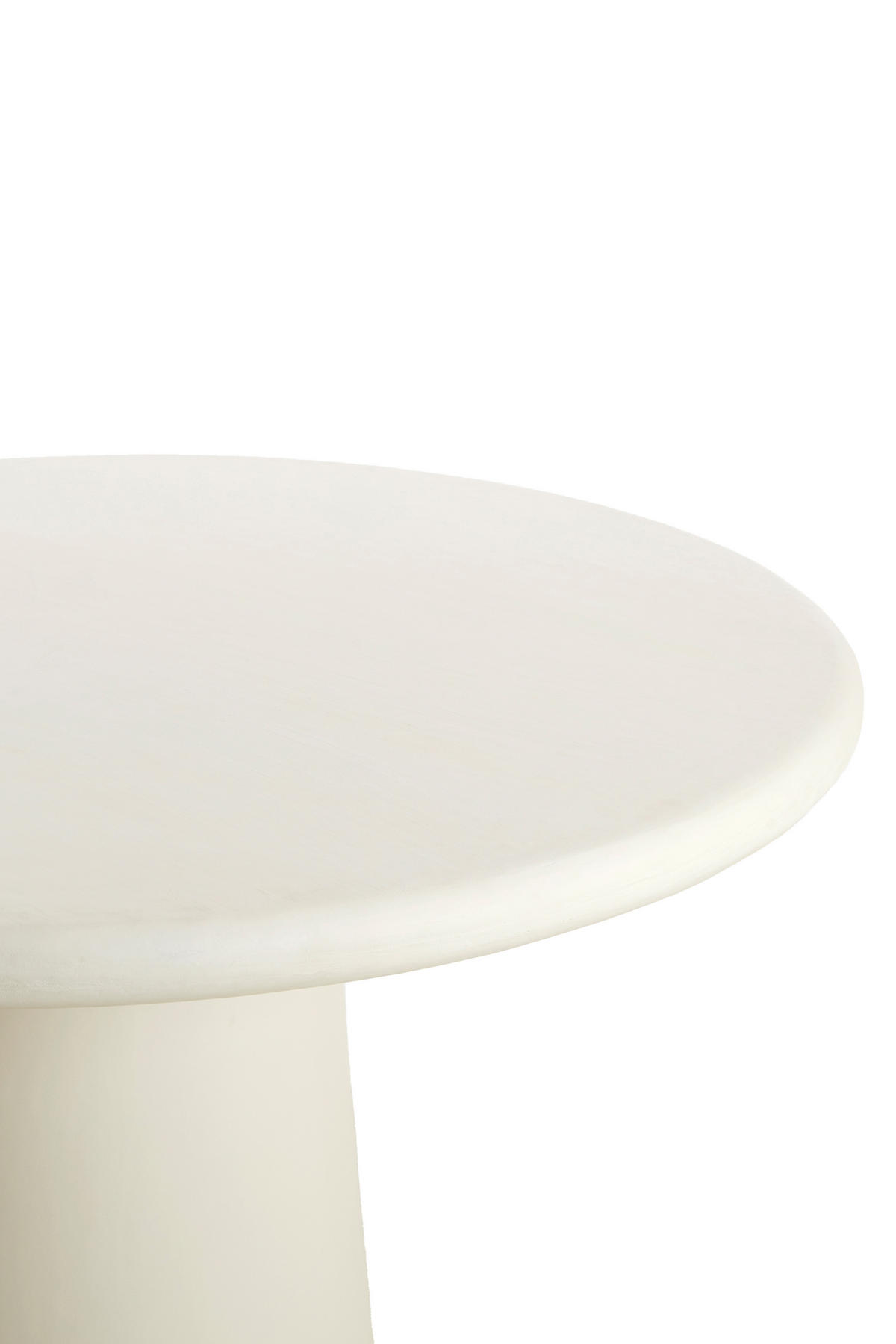 ESSTISCH Kulona Weiß Ø140/76 cm - Weiß, Holz (140/140/76cm) - Light & Living