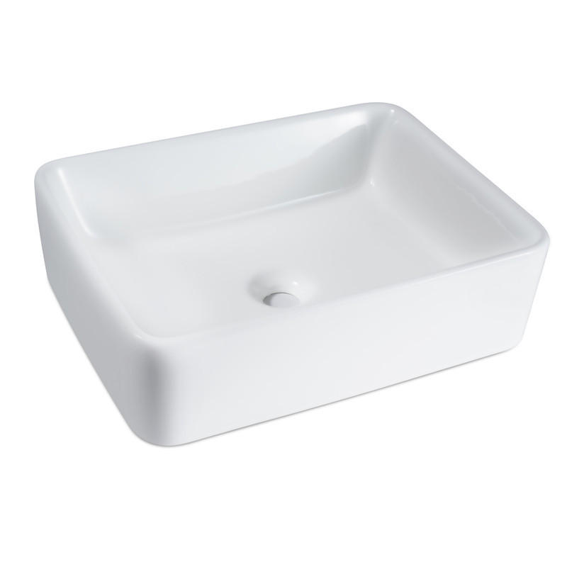 WASCHBECKEN Barrett II 40/30/13cm - Weiß, Keramik (30/13/40cm) - Nettlife