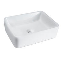 WASCHBECKEN Barrett II 40/30/13cm - Weiß, Keramik (30/13/40cm) - Nettlife