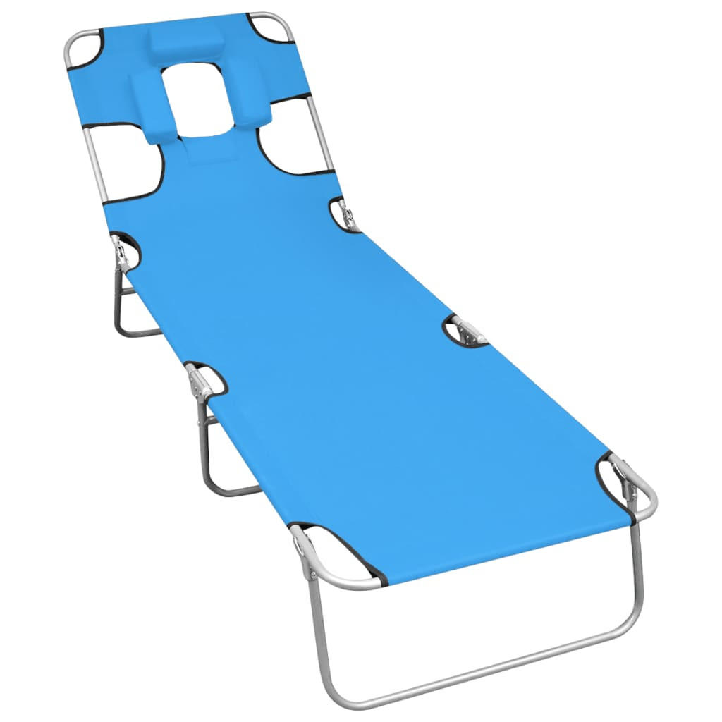 furnicato Klappbare Blau 58x27x189 cm