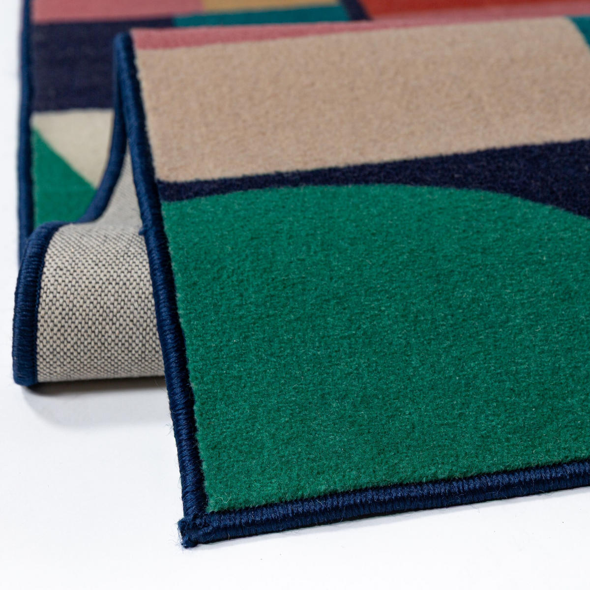WOLLTEPPICH DAHLIA, geometrisch, aus Wolle, Bunt, 200 x 300 cm - Multicolor, Textil (300/200cm) - KADIMA DESIGN