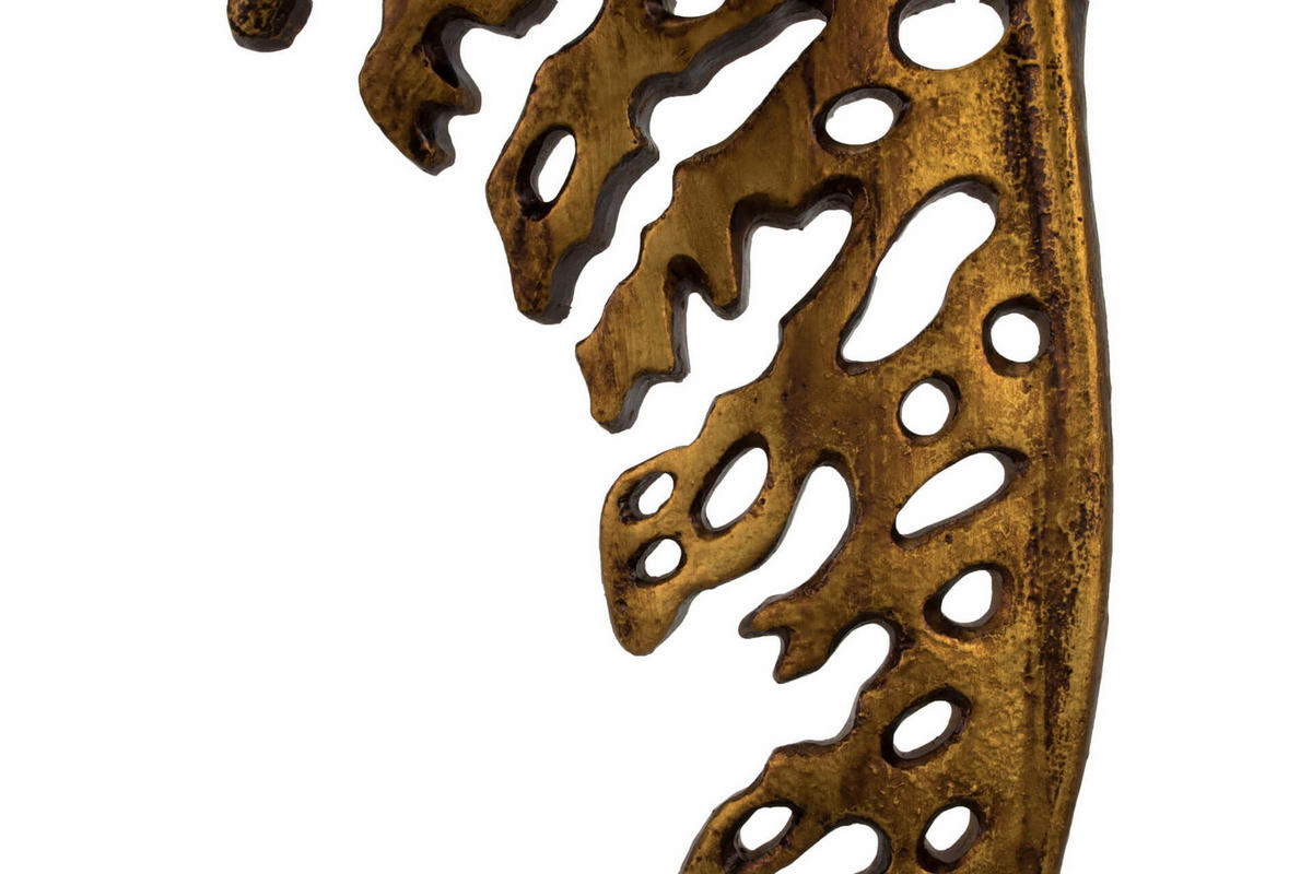 SKULPTUR Kupfer 13/39 cm - Kupferfarben, Stein (0.7/39/9cm) - KUNSTLOFT