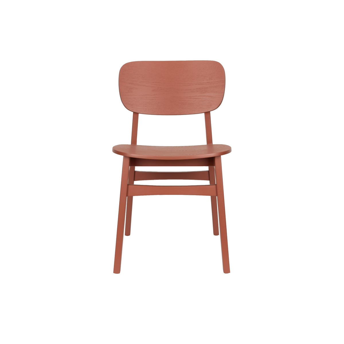 ESSZIMMERSTÜHLE Fleur Rot - 2 er Set - Rot, Holzwerkstoff (46.5/81/54.5cm) - Zuiver