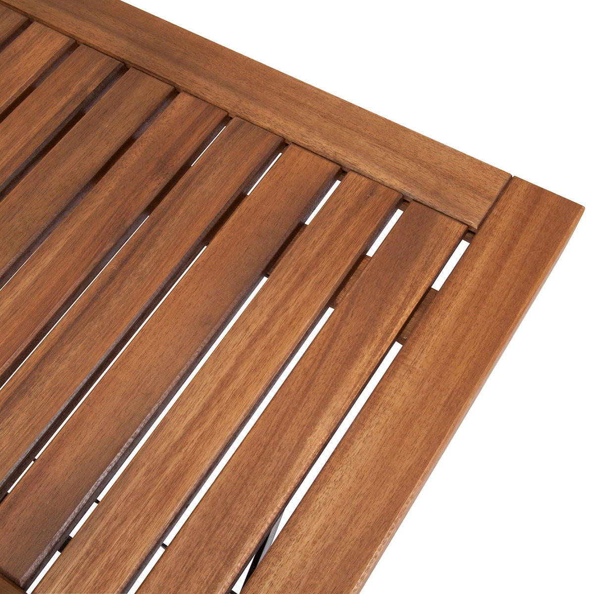 GARTENTISCH Parklife - Schwarz, Holz/Metall (80/80/76cm) - BUTLERS