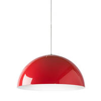 HÄNGELEUCHTE - Rot, Metall (40/40/20cm) - Lumicom