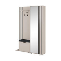 GARDEROBENPANEEL – 192 cm – Nelly – Kaschmir - Kaschmir, Holzwerkstoff (131/192/40cm) - hi-markt