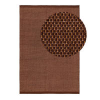 WOLLTEPPICH Rocco Braun 120x170 cm - Braun, Textil (120/170cm) - benuta Pure
