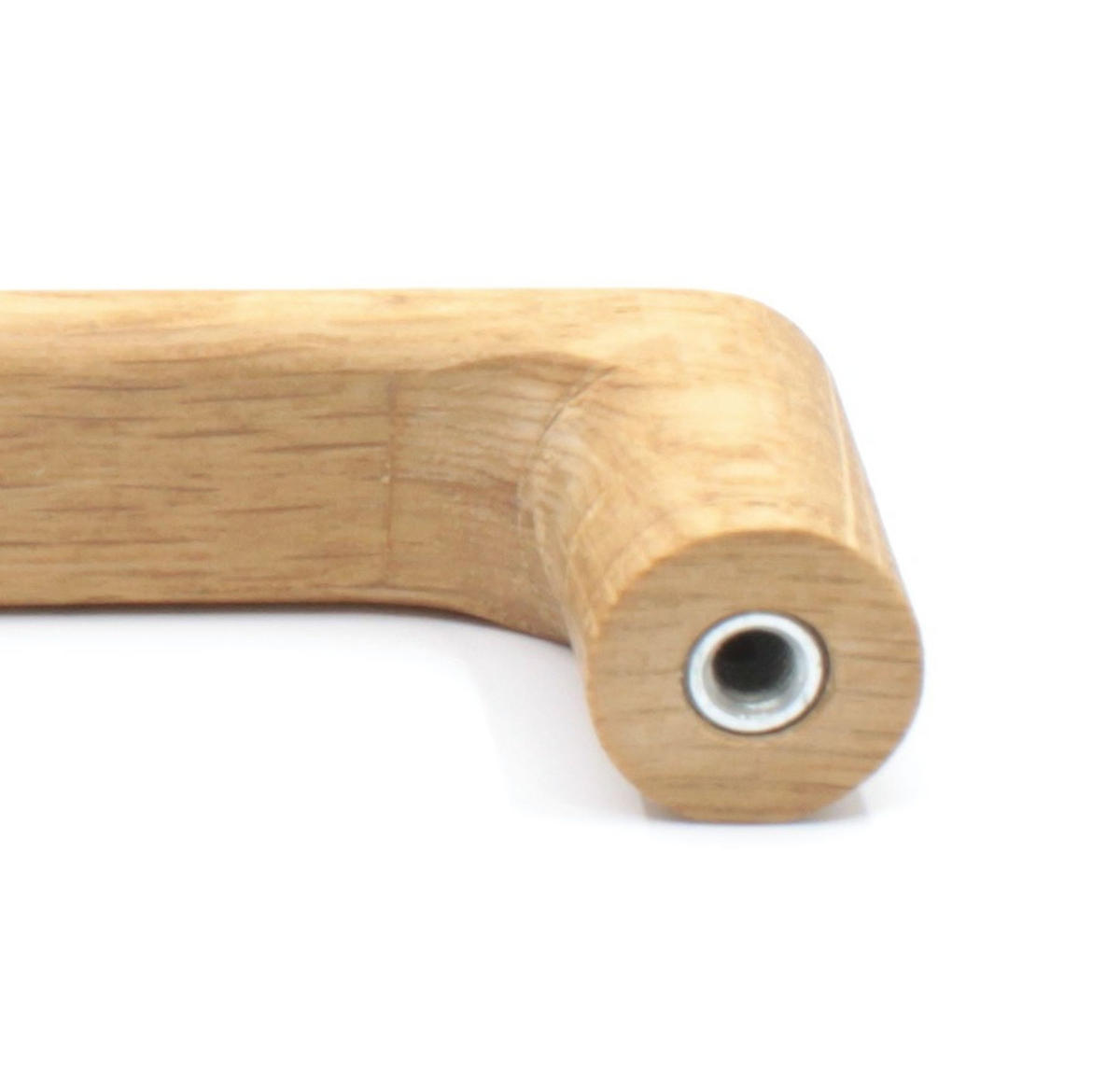 MÖBELGRIFF BA 320mm, Holzgriff Eiche massiv, Schrankgriff, Türgriff - Naturfarben, Holz (1.4/2.8/33.4cm)
