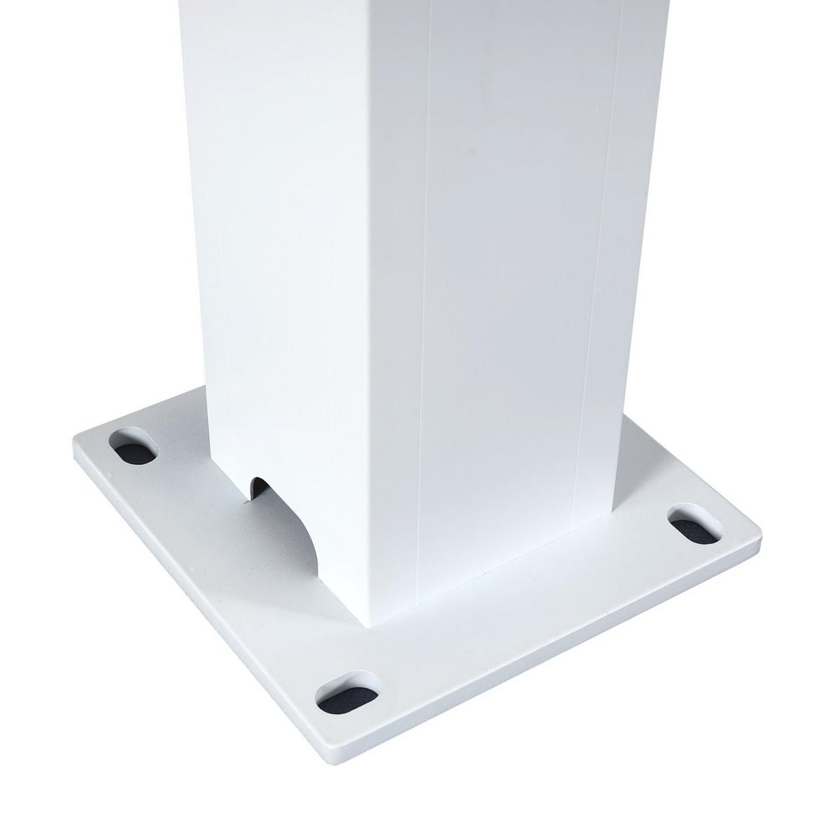 PERGOLA Weiß - Weiß, Metall (583/220/301cm) - MCW