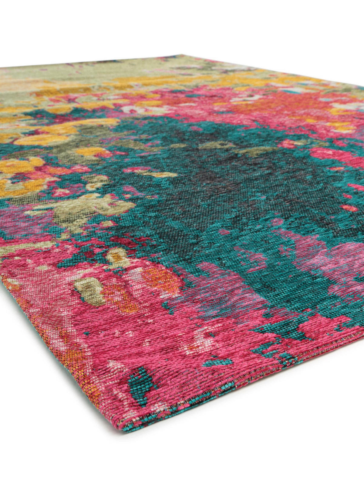 FLACHGEWEBETEPPICH Stay Multicolor 75x165 cm - Multicolor, Textil (75/165cm) - benuta Pop