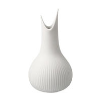 VASE Studio 8 Pure Raindrop weiß 15 cm - Weiß, Keramik (15cm) - Goebel