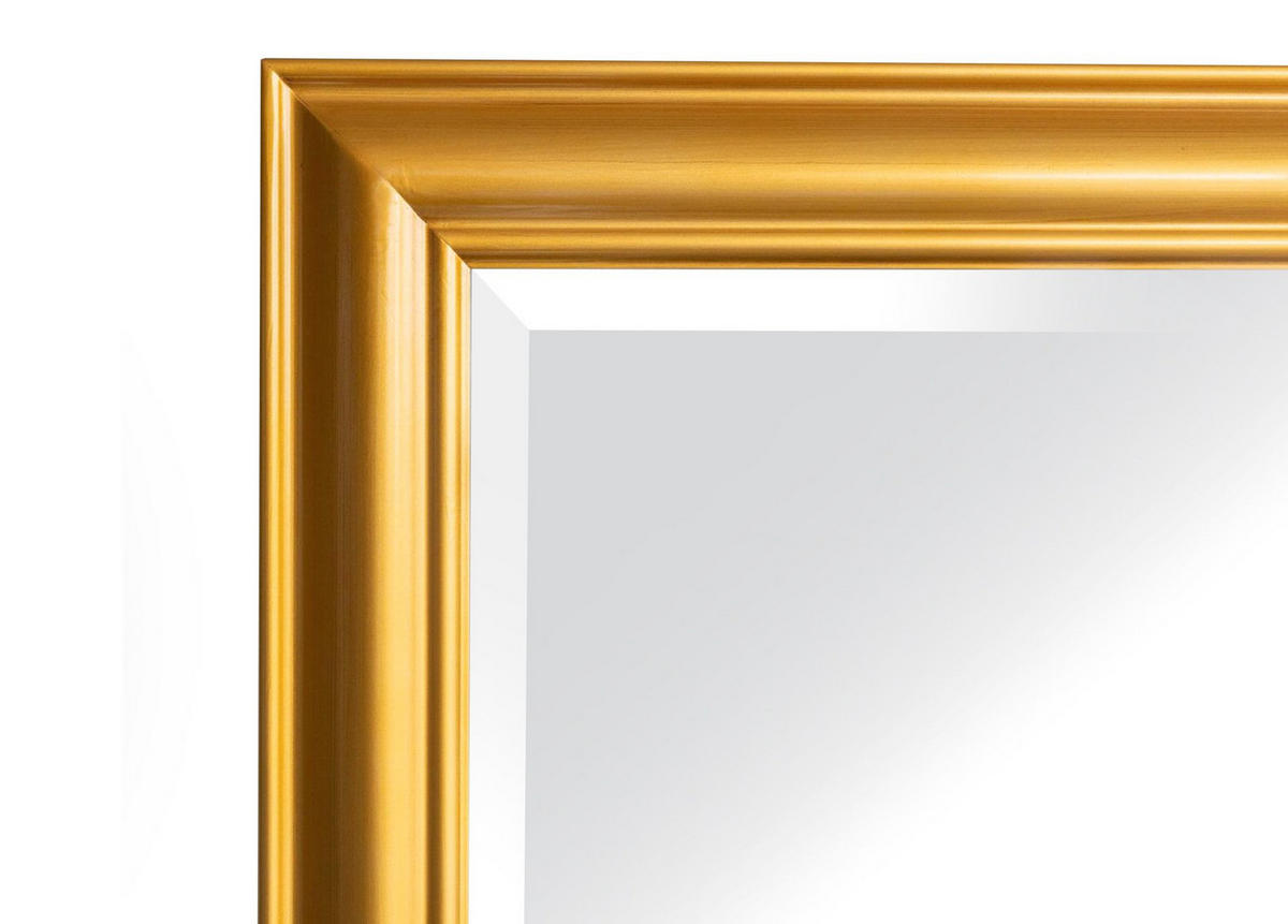 WANDSPIEGEL XL 180x80 cm, Gold, Holz - Goldfarben, Holz (80/180/80cm) - dasmöbelwerk