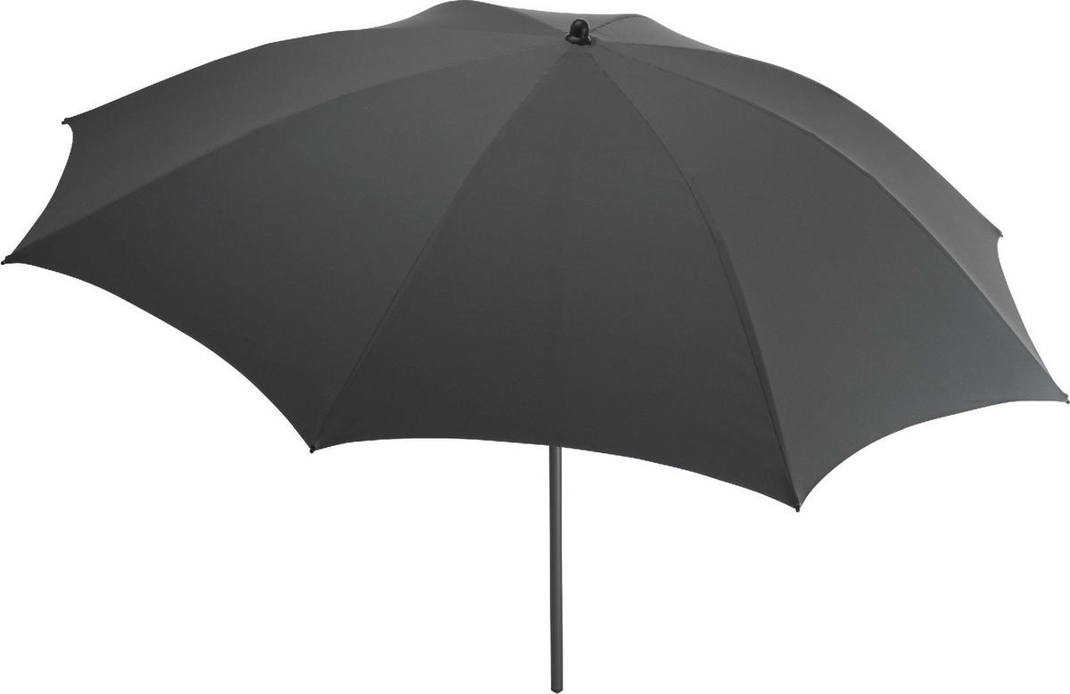SONNENSCHIRM 180/180/126 cm - Grau, Kunststoff (180/180cm) - FARE
