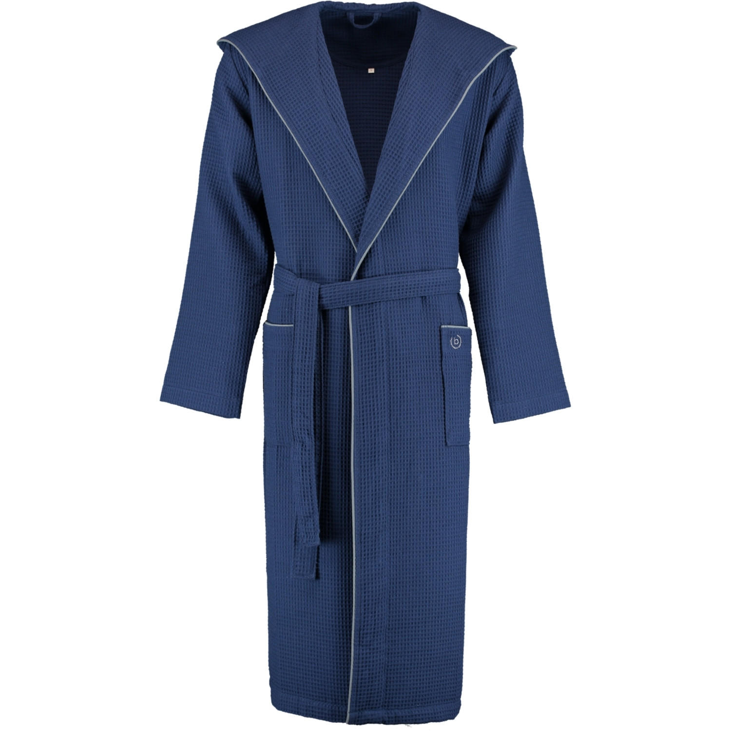BADEMÄNTEL HERREN KAPUZE TIZIAN MARINE BLAU - 493 - Blau, Textil (XLnull) - Bugatti