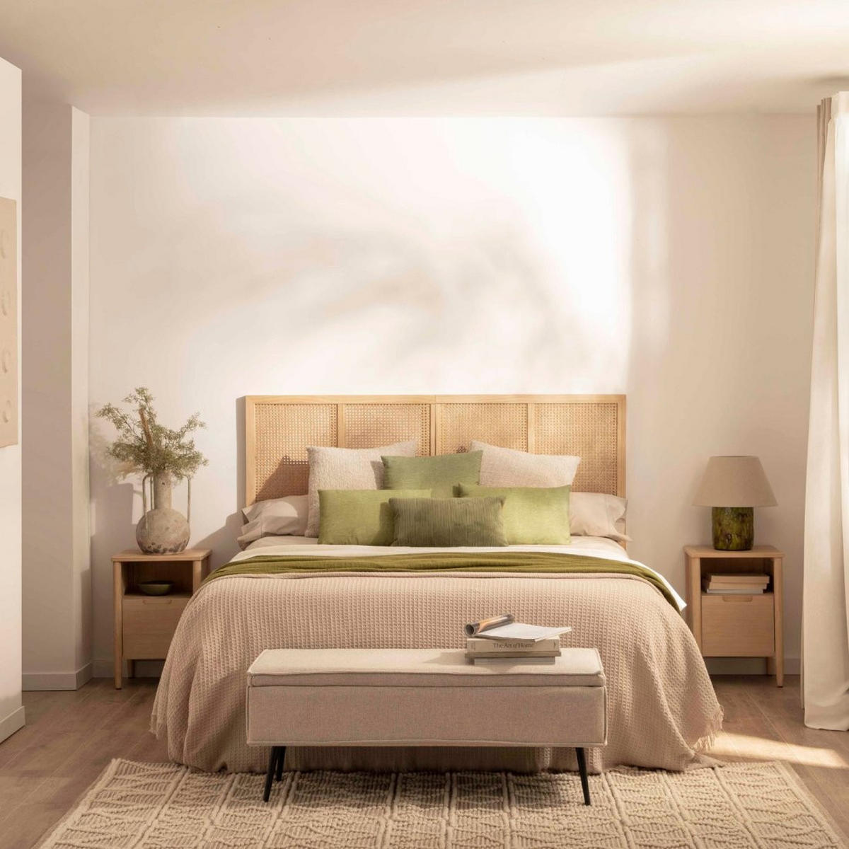 BANK Sanna Beige 109 cm x 43 cm - Beige, Textil (109/43/41cm)