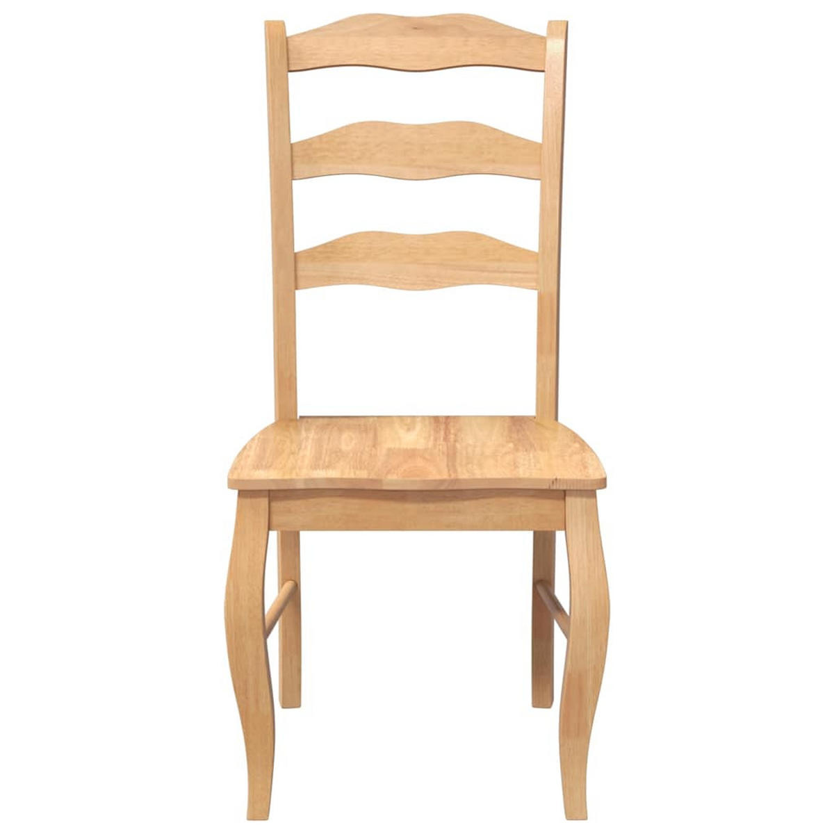 ESSZIMMERSTÜHLE Resz 2er-Set Hellbraun - Hellbraun, Holz (48/99/53.5cm) - DELUKE