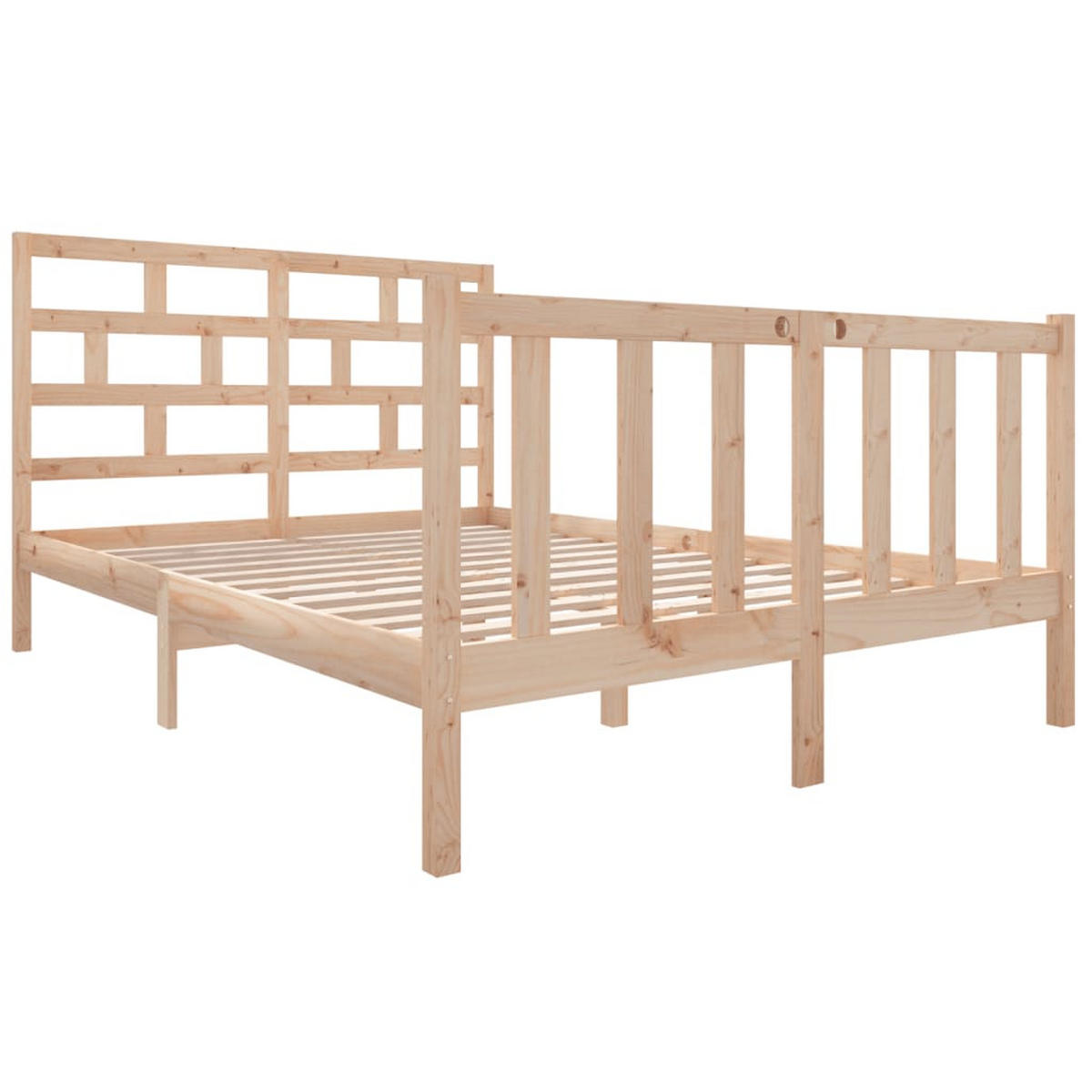 BETT Kidd 125.5/195.5 cm - Braun, Holz (120/190cm) - Nettlife