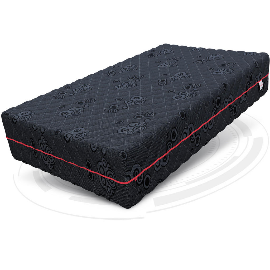 Thumbnail - FDM Taschenfederkernmatratze, Schwarz, Textil, H3, Rechteckig, 100x200 cm, Oeko-Tex® Standard 100, Schlafzimmer, Matratz...