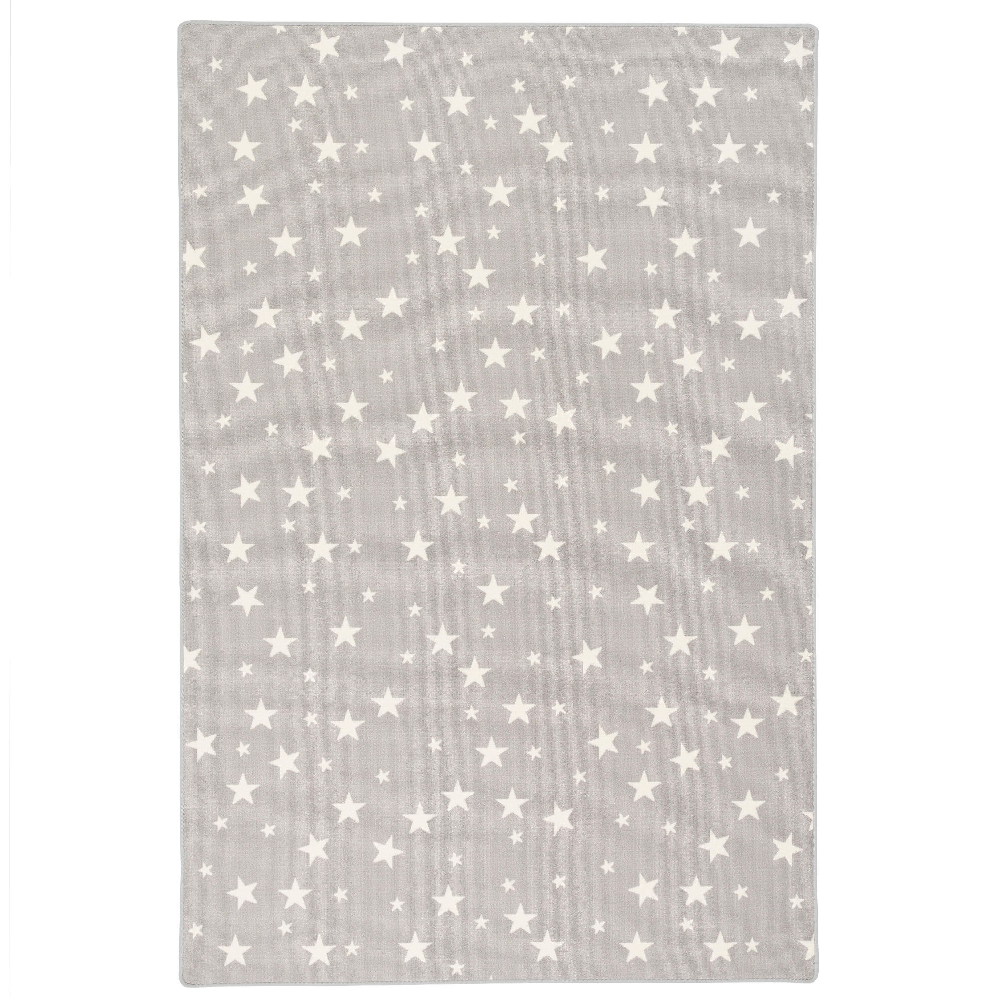 KINDER SPIEL TEPPICH STERNE - Grau, Textil (140/200cm) - Snapstyle