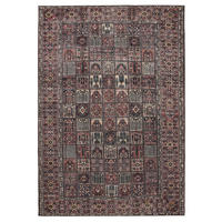 VINTAGE-TEPPICH George waschbar 120x170 cm - Rot/Multicolor, Kunststoff (120/170cm) - benuta