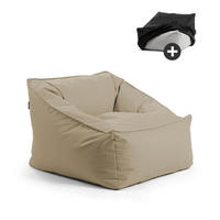SITZSACK Der Sunnyboy - Beige, Textil (75/60/95cm) - Mokebo
