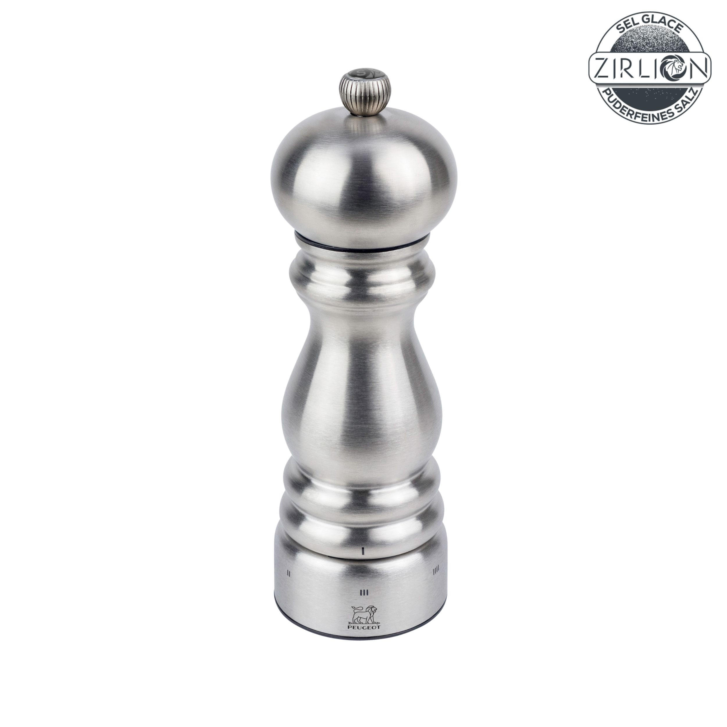 SALZMÜHLE Paris Chef uSelect 18cm Edelstahl Zirkonia-Mahlwerk - Grau, Metall (6/18/6cm) - PEUGEOT