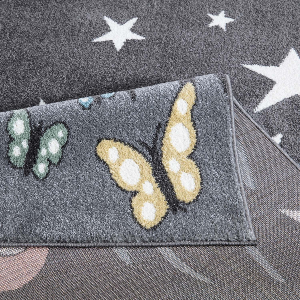 KINDERTEPPICH Anime 916 Grau 190x280 cm - Grau, Textil (190/280cm) - carpet city