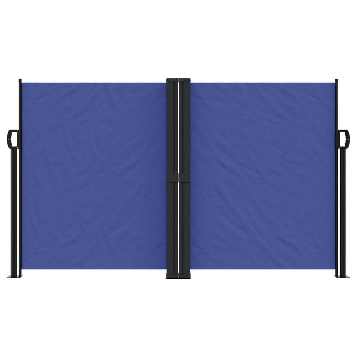 SEITENMARKISE Ausziehbar Blau 140x1000 cm - Blau, Metall (1000/140cm) - furnicato