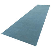 FLACHWEBETEPPICH Türkis 80 x 150 cm - Türkis, Kunststoff (80/150cm) - TT Home
