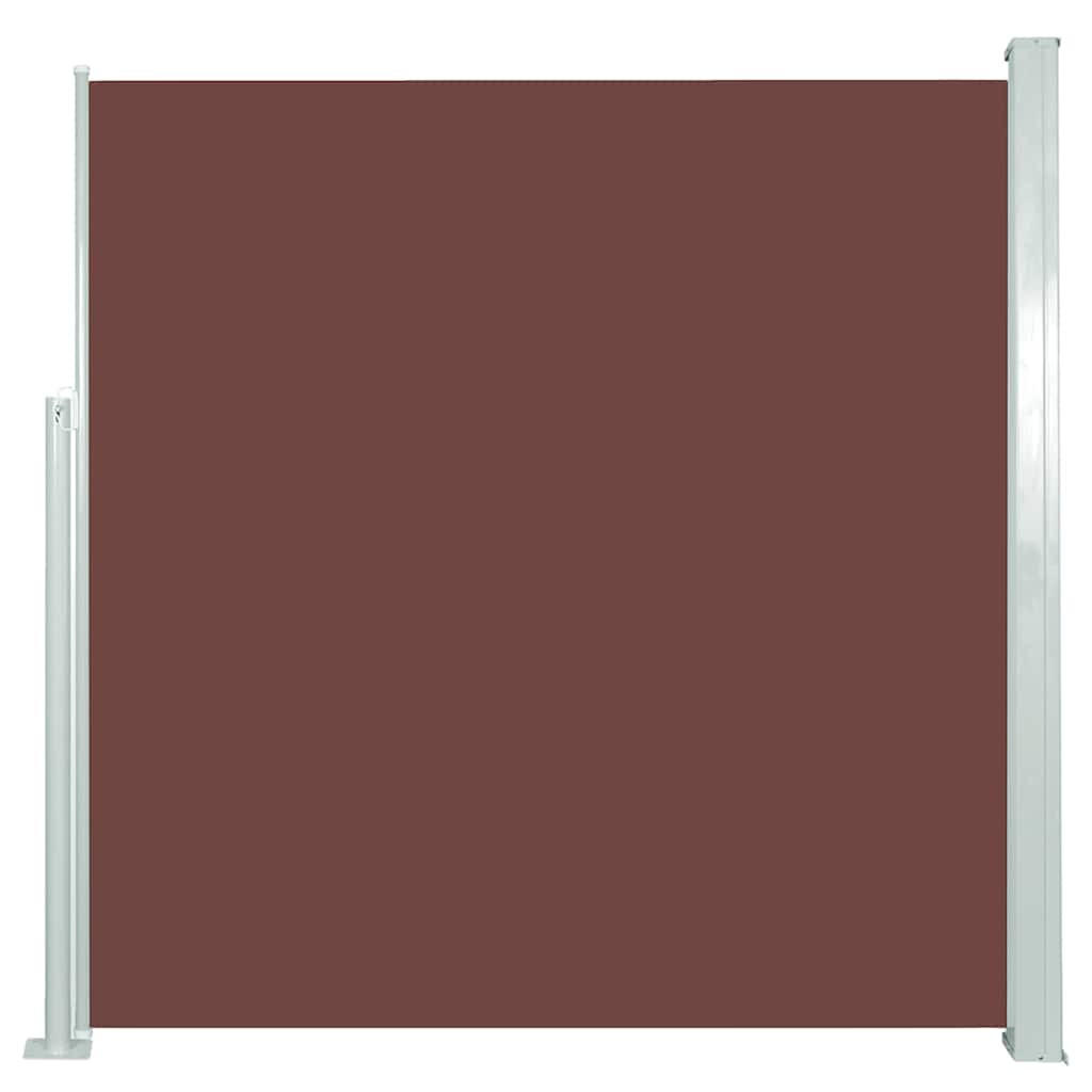 AUSZIEHBARE Seitenmarkise 140x300 cm Braun - Braun, Textil (3/140/300cm) - furnicato