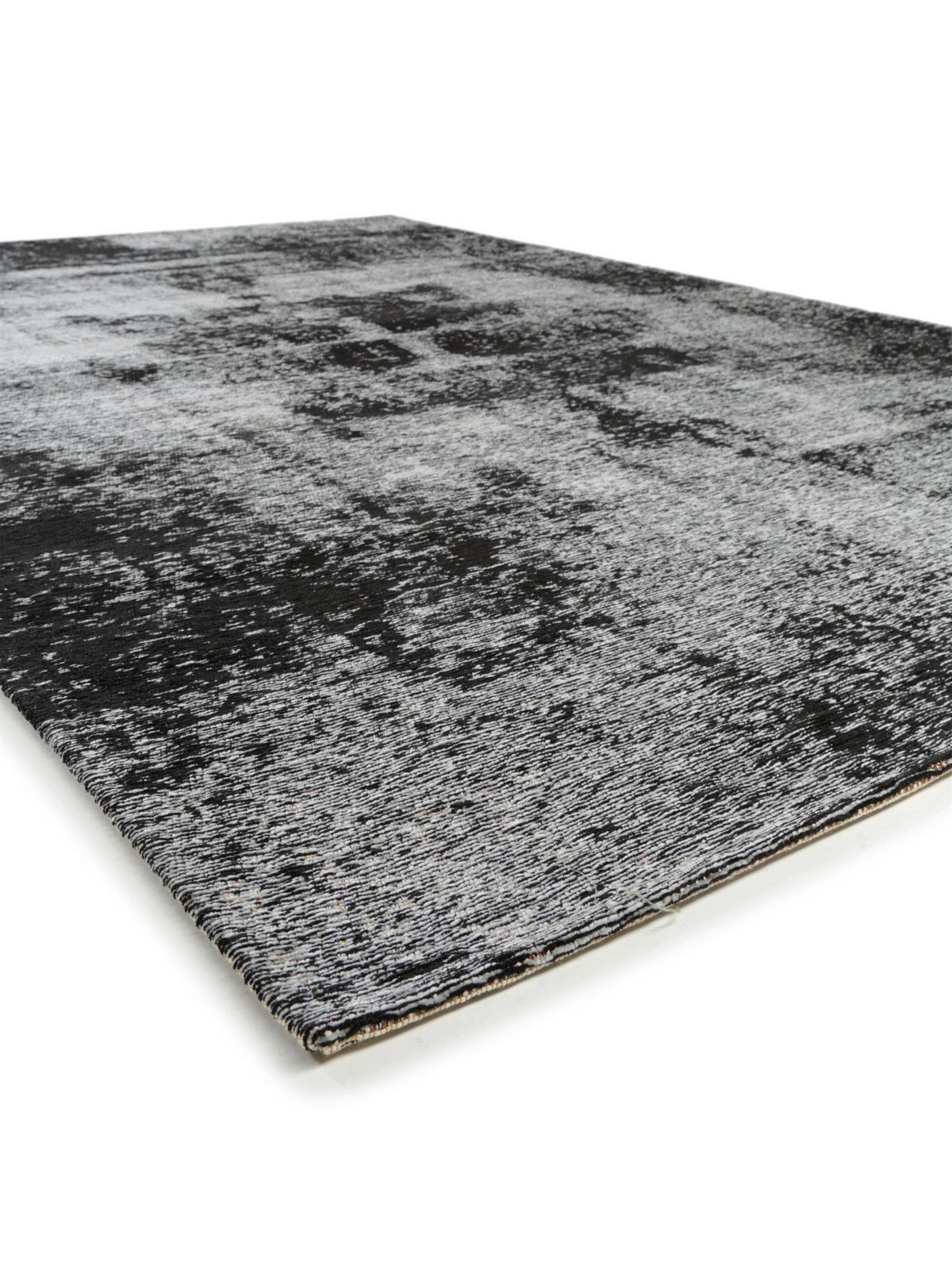 FLACHGEWEBETEPPICH Tosca Schwarz 155x235 cm - Schwarz, Textil (155/235cm) - benuta Pop