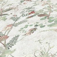 VLIESTAPETE Weiß 53/1005 cm - Grün, Textil (53/1cm) - KUNSTLOFT