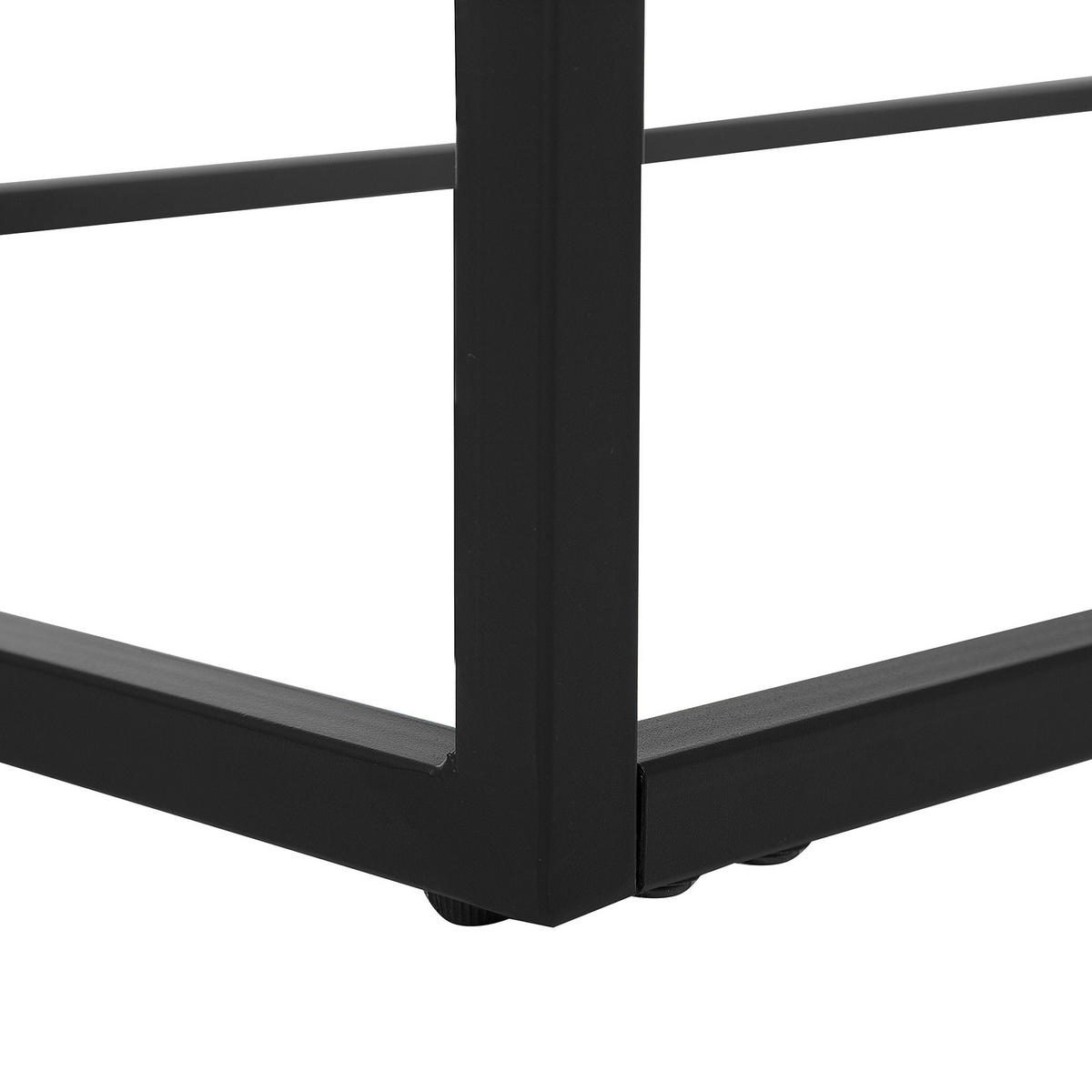 COUCHTISCH grau rechteckig Altos - Grau, Holzwerkstoff (64/104/44cm) - Beliani