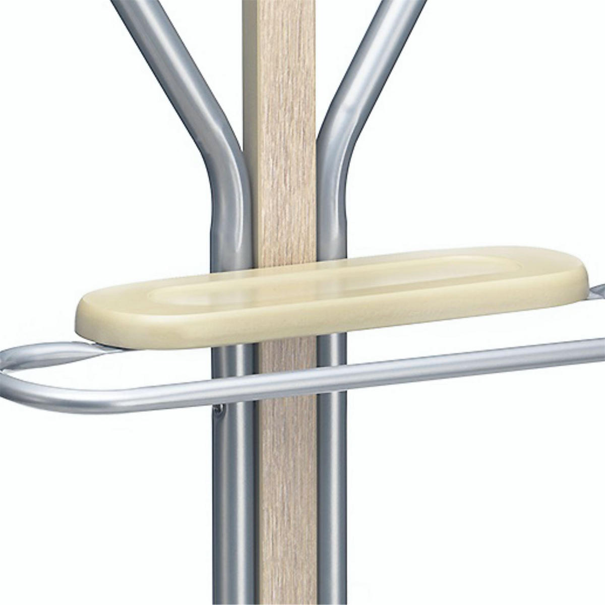 HERRENDIENER FABIO - Sonoma Eiche, Metall (45/108/30cm) - IDIMEX