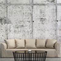 SELBSTKLEBENDE FOTOTAPETE 343/245 cm - Grau, Kunststoff/Textil (343/1cm) - KUNSTLOFT