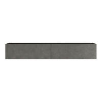 TV-ELEMENT Lapinlahti - Hellgrau, Holzwerkstoff (180/29.5/31.5cm) - [en.casa]