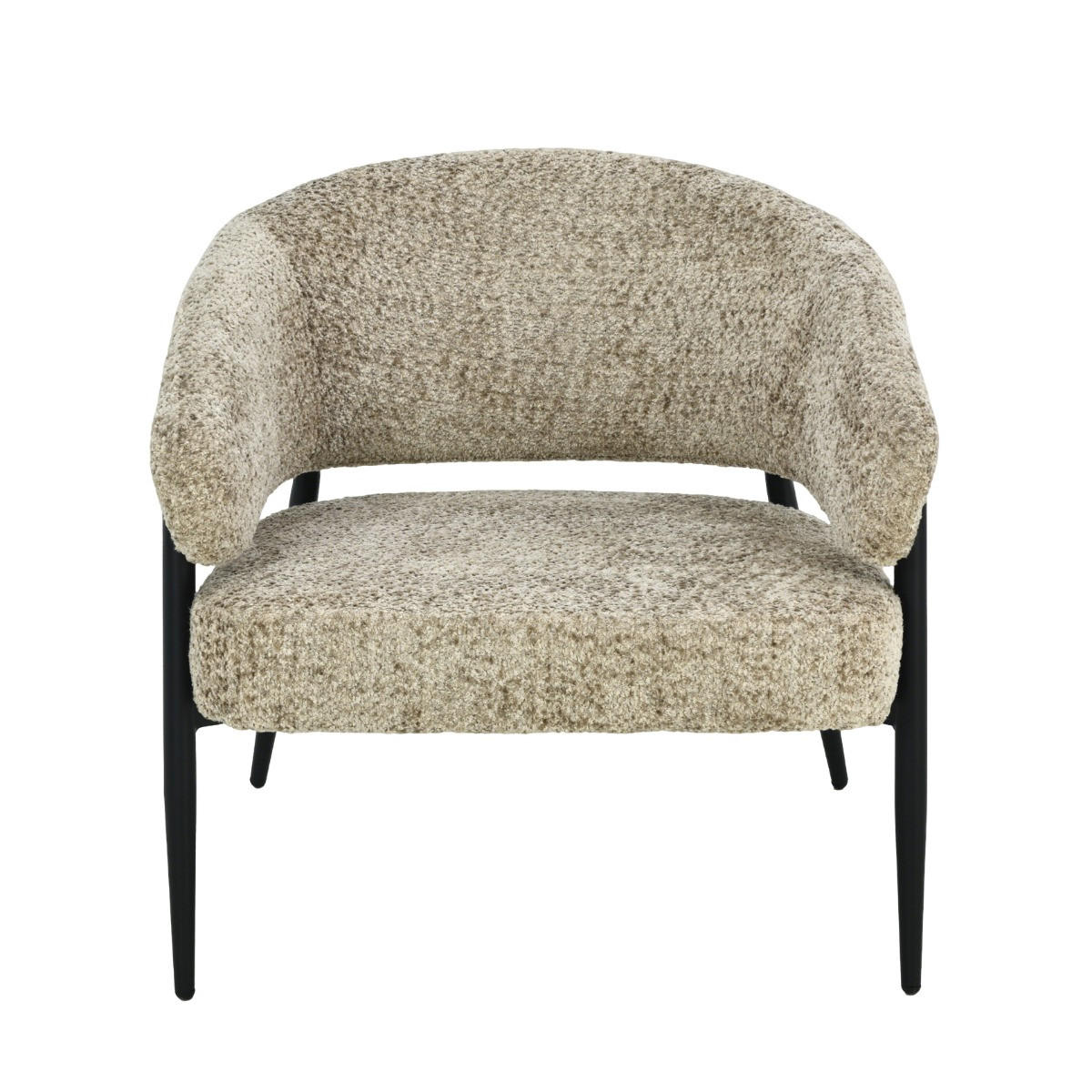 SESSEL Dilan Grau 72.5 /73/75 cm - Grau, Textil (73/75/72.5cm) - Livingfurn