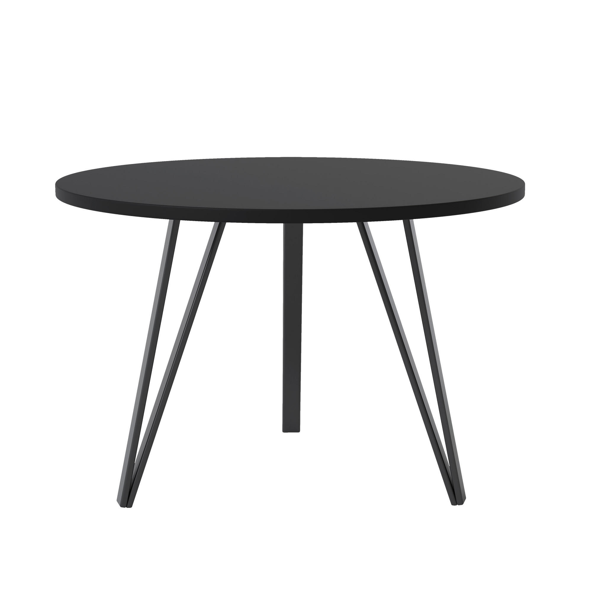 COUCHTISCH RIO schwarz - Schwarz, Holzwerkstoff (67/67/45cm) - Idohome