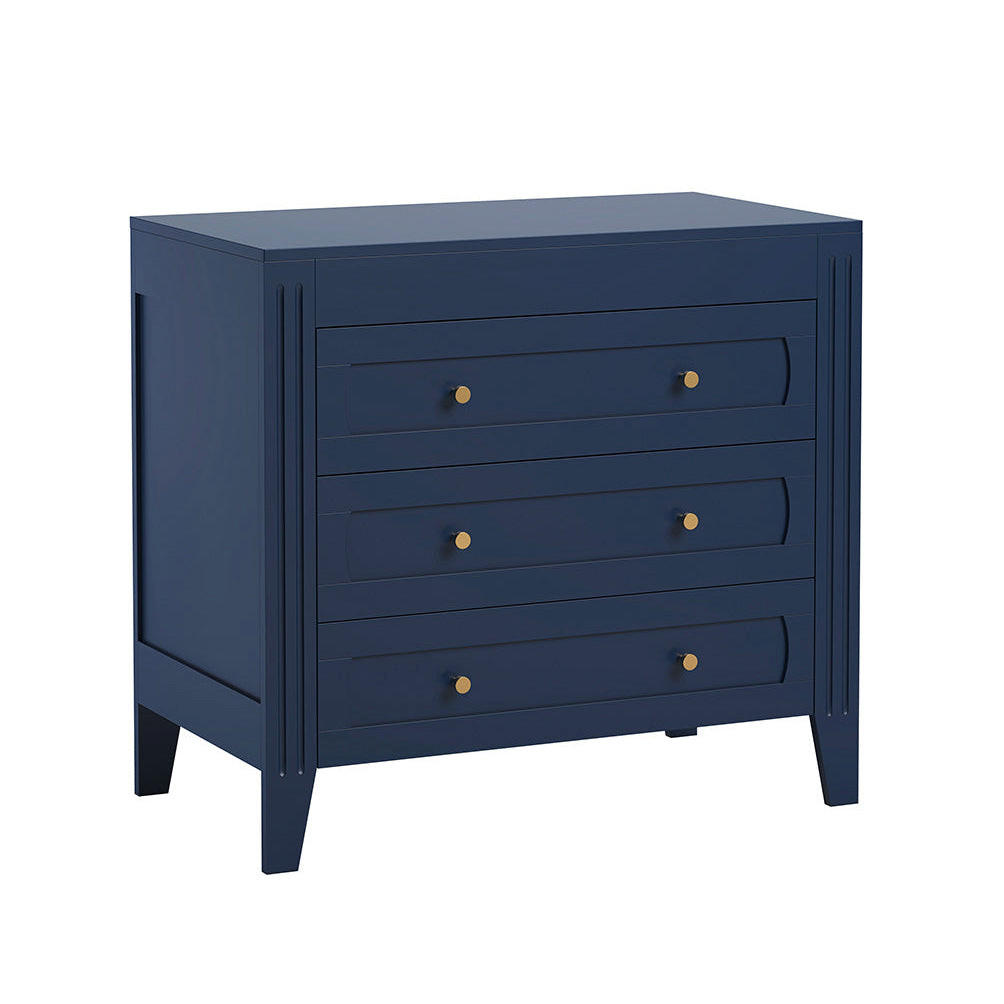 KINDERKOMMODE Blau - Blau, Holzwerkstoff (100/92/55cm) - Petits-meubles