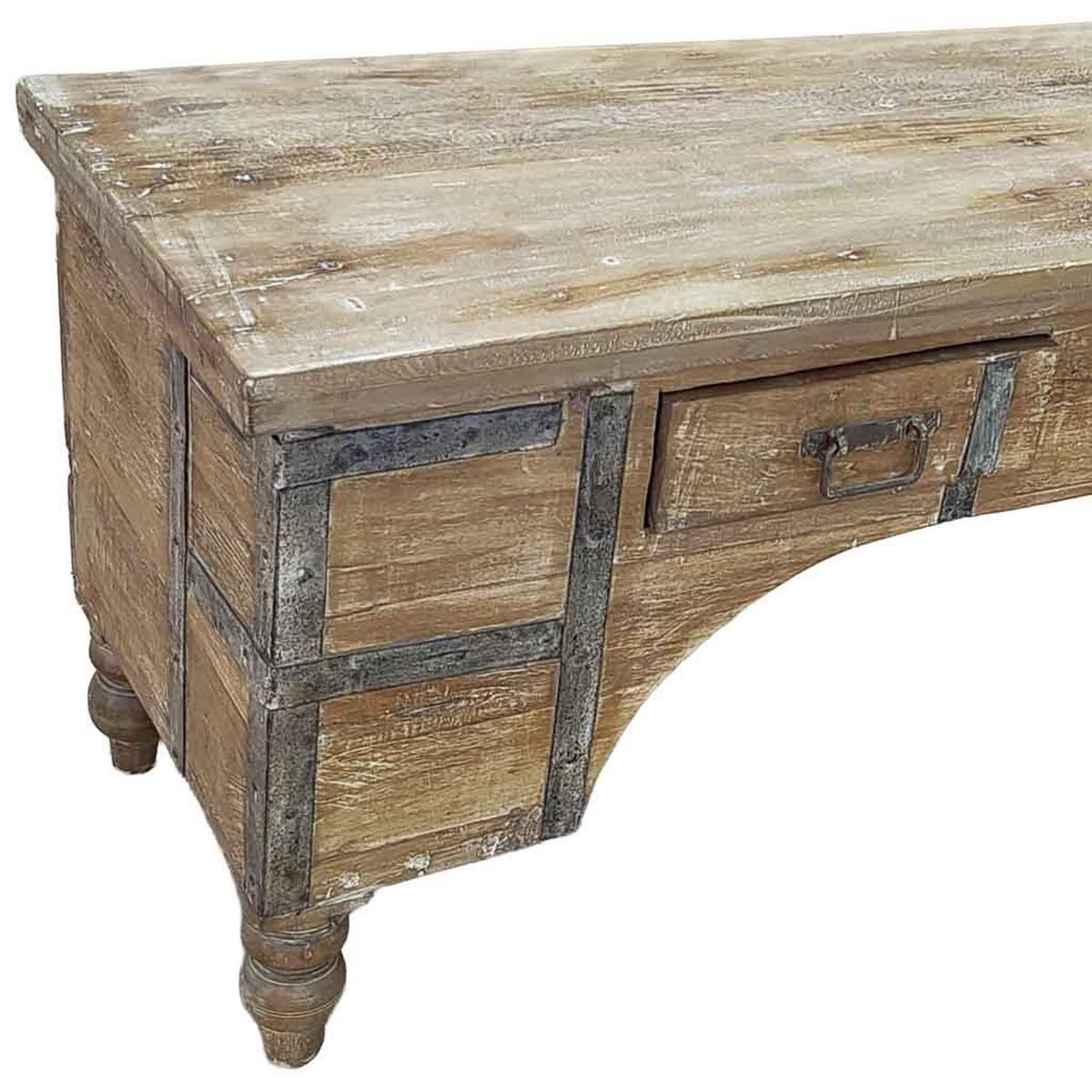 TV-LOWBOARD aus Holz, 175x45x57cm - Braun, Holz (175/57/45cm) - Wanderlust