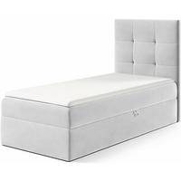 KINDERBETT MINO 2 - Hellgrau, Holzwerkstoff (94/208cm) - Meblini