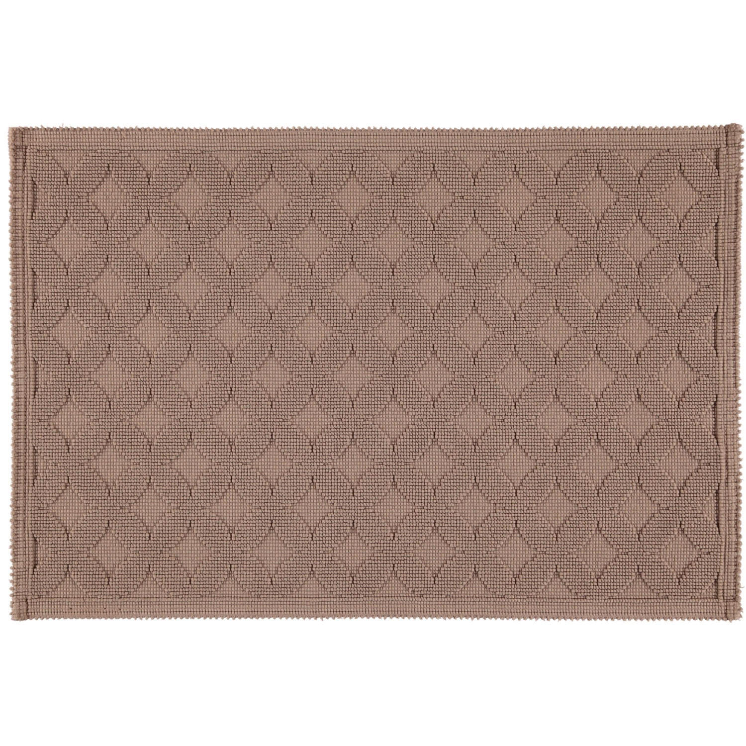 BADEMATTEN SEASIDE TAUPE - 58 - Taupe, Textil (60/90cm) - Rhomtuft