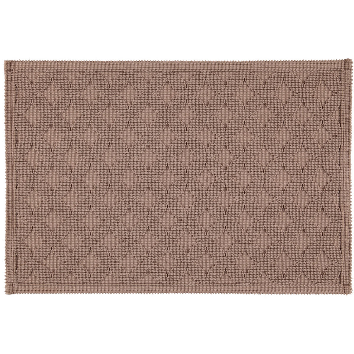 BADEMATTEN SEASIDE TAUPE - 58 - Taupe, Textil (60/90cm) - Rhomtuft