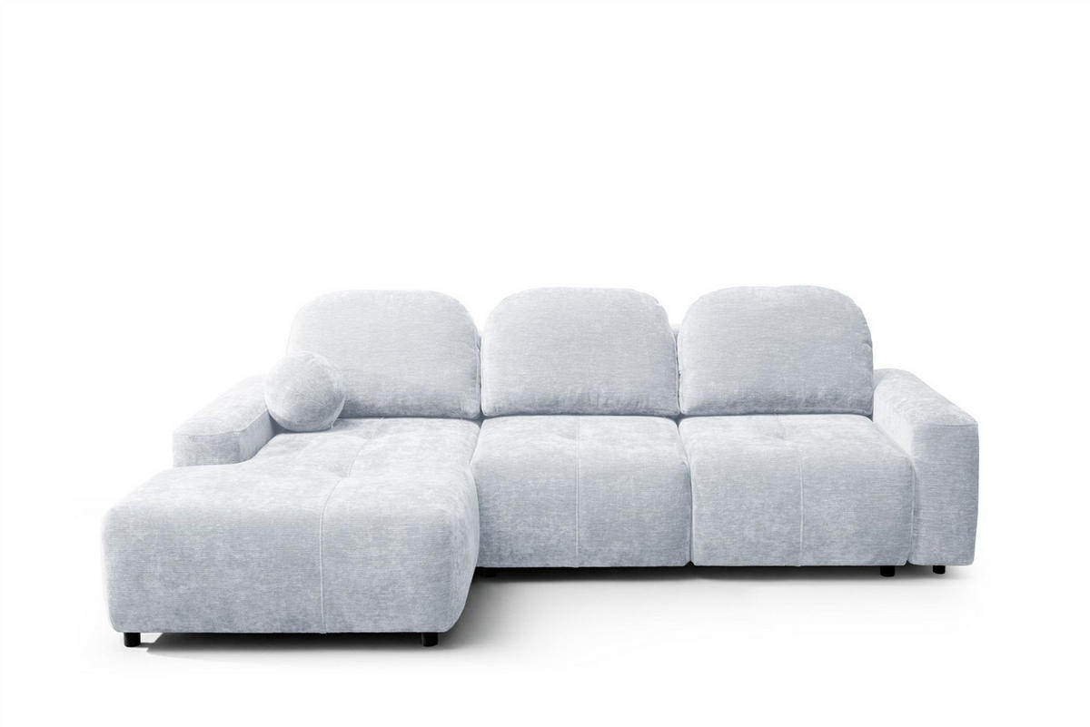 ECKSOFA Argos In Vibe - Hellblau, Holzwerkstoff/Textil (170/267cm) - Fun Möbel